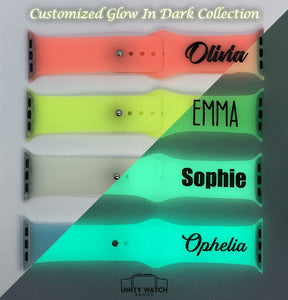 Customized Glow In Dark Band Collection