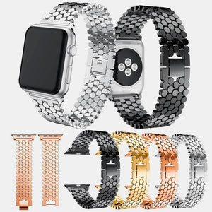 Emery Stainless Steel Watch Strap For Apple iWatch