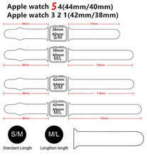Load image into Gallery viewer, Stick Figure Family Engraved Watch Band for Apple Watch
