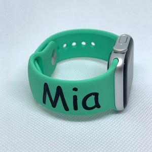 Beautiful Name Customized Silicone Band For iWatch
