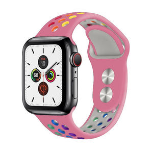 Pink Silicone Sport Band