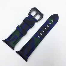 Load image into Gallery viewer, Madison Camouflage Silicone Watch Band for Apple iWatch
