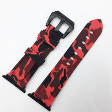 Load image into Gallery viewer, Madison Camouflage Silicone Watch Band for Apple iWatch
