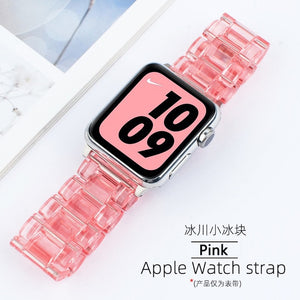 Visas Transparent Watch Band For Apple Watch